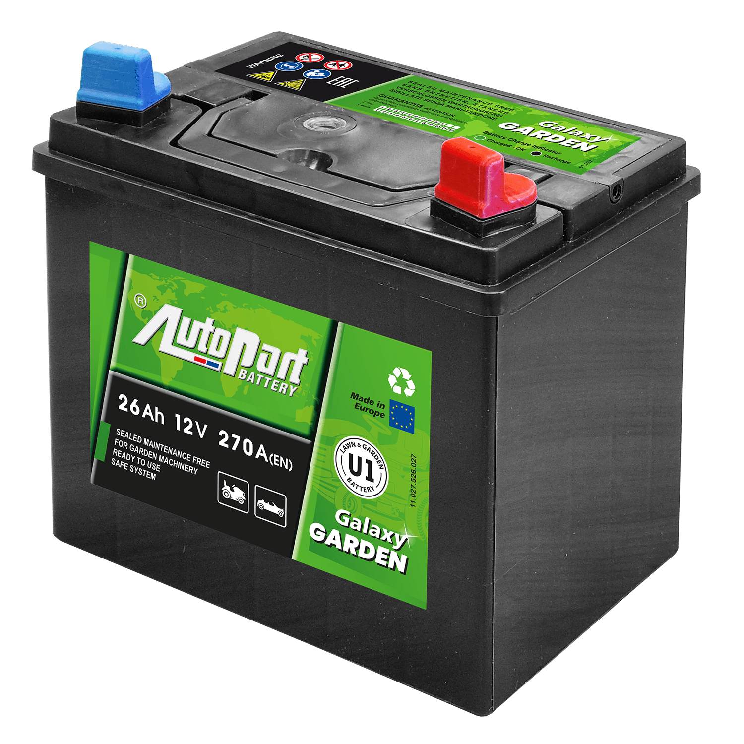 526-U12 Akumulator AUTOPART GARDEN 26Ah 270A P+