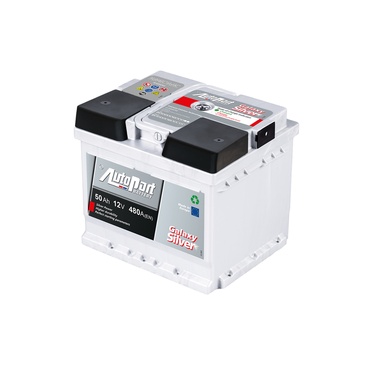 550-130 Akumulator AUTOPART SILVER 50Ah 480A