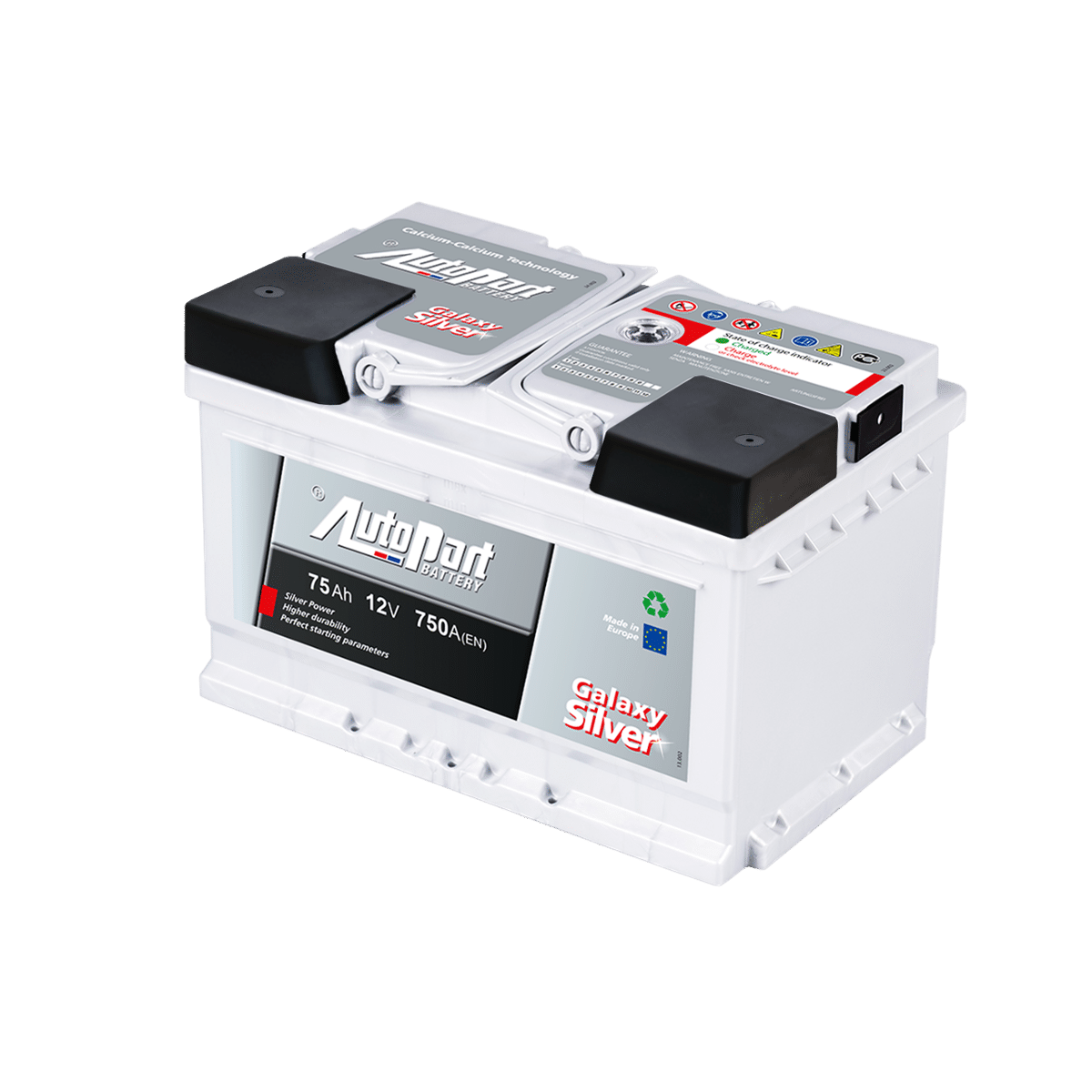575-330 Akumulator AUTOPART SILVER 75Ah 750A