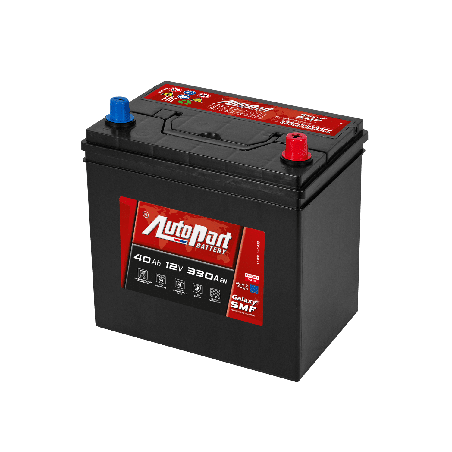 540-090 Akumulator AUTOPART SMF AZJATYCKI 40Ah 330A