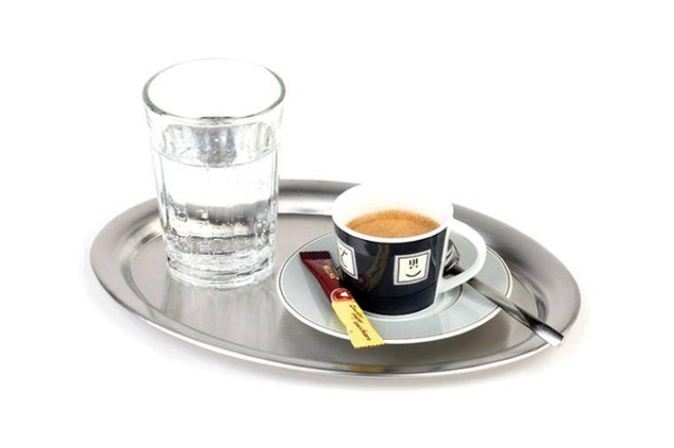 KAFFEEHAUS OVAL TRAY 265x190 mm