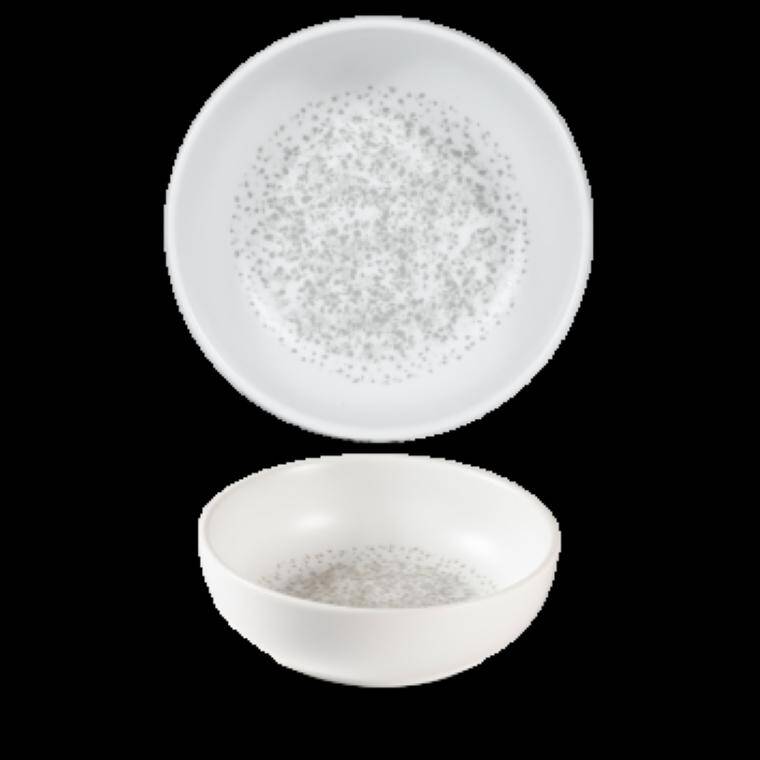 MENU SHADES CALDERA FLINT GREY MISKA poj. 480 ml; śr 160 mm; wys. 36 mm; szer. 160 mm; CH-ZCCGWB6