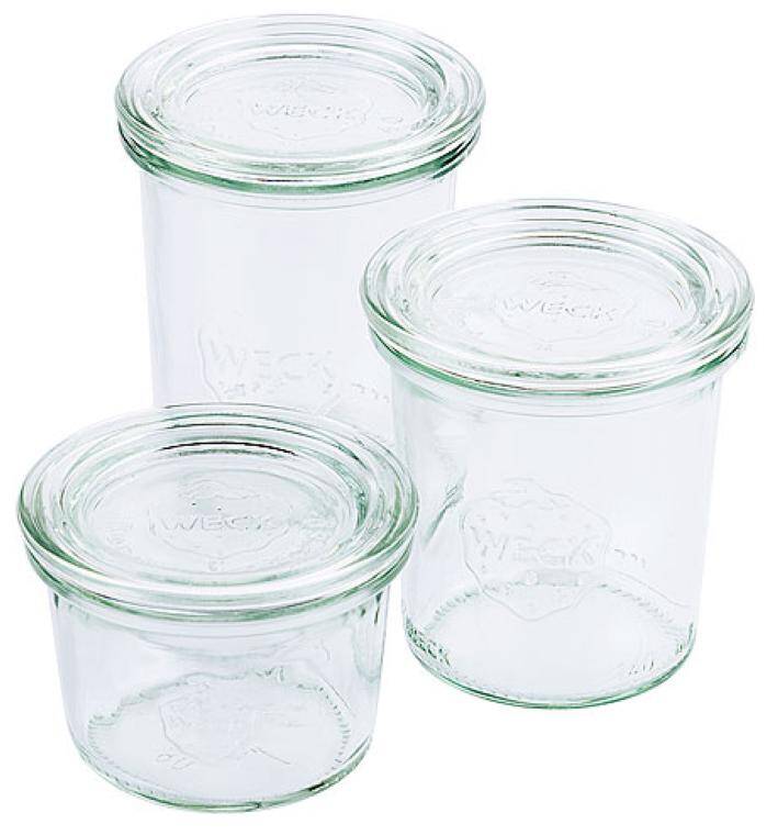 CONICAL WECK® GLASS JAR 200 ML cap. 200 ml