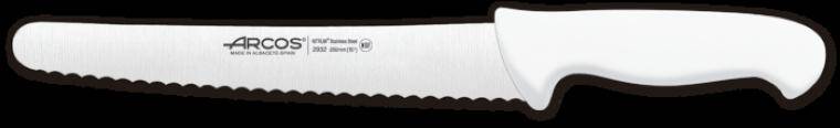 2900 PASTRY KNIFE WHITE (SERRATED) 250 mm