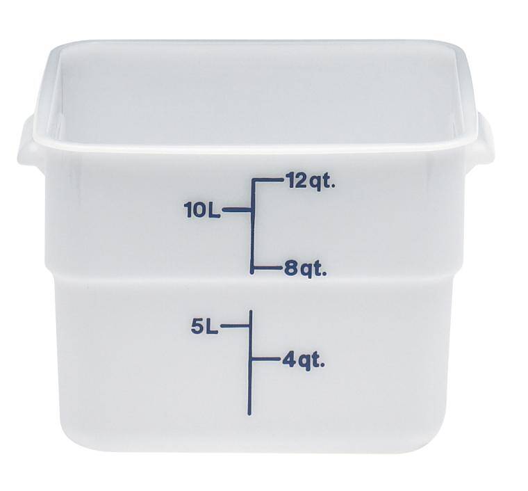 SQUARE 12QT PLY-WHITE