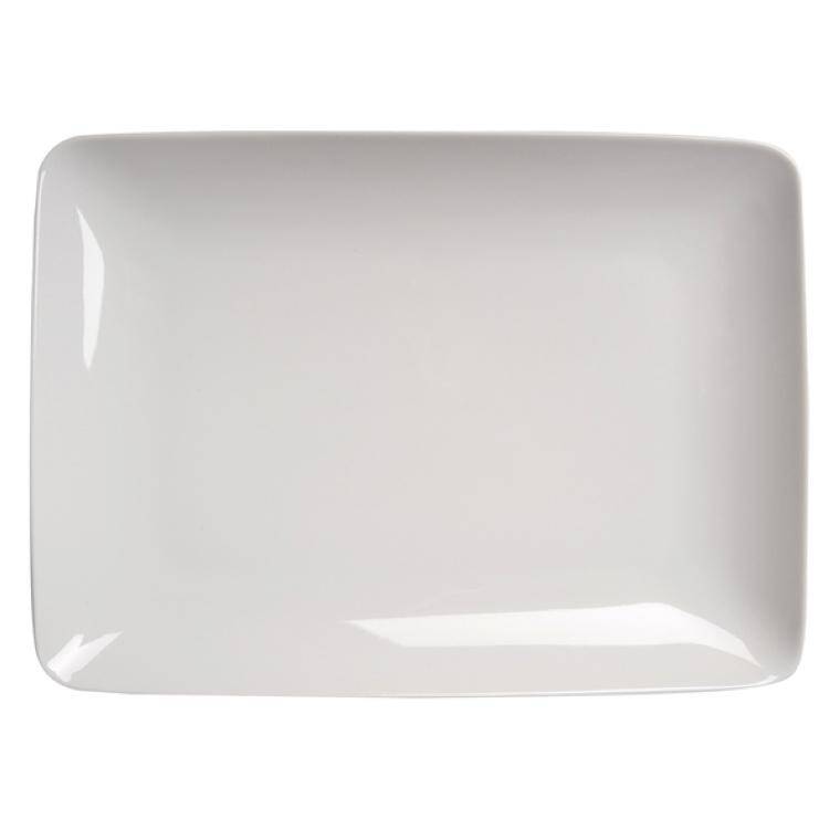 MODULO RECTANGULAR DINNER COUPE PLATE 300x220 mm