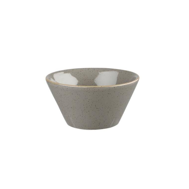 STONECAST GREY Zest Snack Bowl 12oz cap. 340 ml