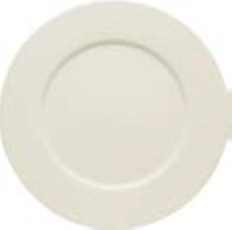 PURITY CLASSIC FLAT PLATE WITH RIM diam. 260 mm