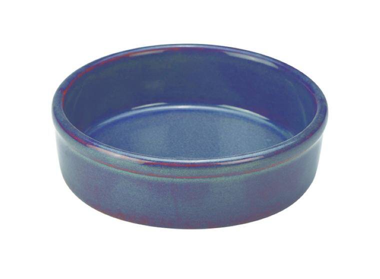 TERRA STONEWARE RUSTIC BLUE TAPAS DISH cap. 290 ml  MAGAZYN UK