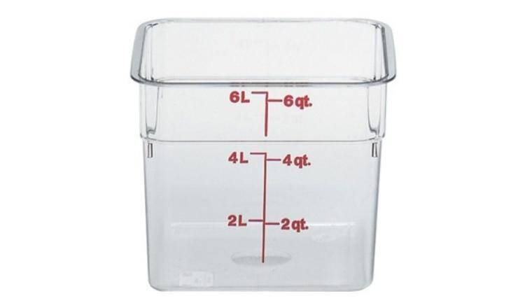 CAMSQUARE FOOD STORAGE CONTAINER cap. 5,7 l  CENA DO WYPRZEDANIA STOKU