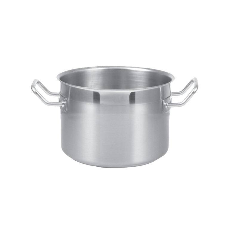 PREMIUM STOCK POT CYLINDRICAL cap. 16 l SATYNOWANY CENA DO WYPRZEDANIA STOKU