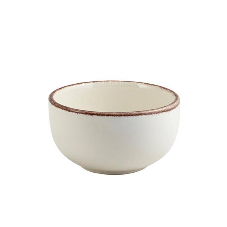 Terra Tableware Terra Stoneware Sereno Brown Round miska 12.5cm cap. 500 ml  MAGAZYN UK