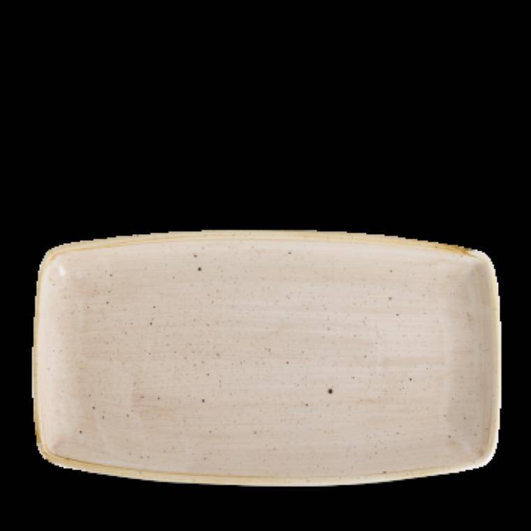 STONECAST NUTMEG CREAM CHEF'S OBLONG PLATTER 185x345 mm