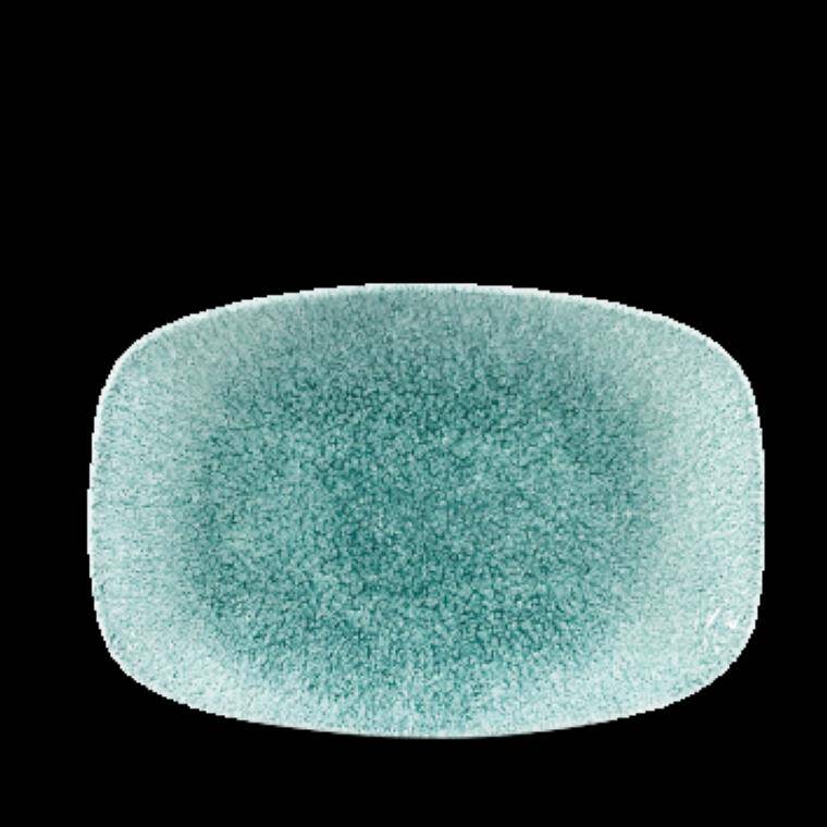 RAKU JADE GREEN CHEF'S OBLONG PLATTER 237x157 mm