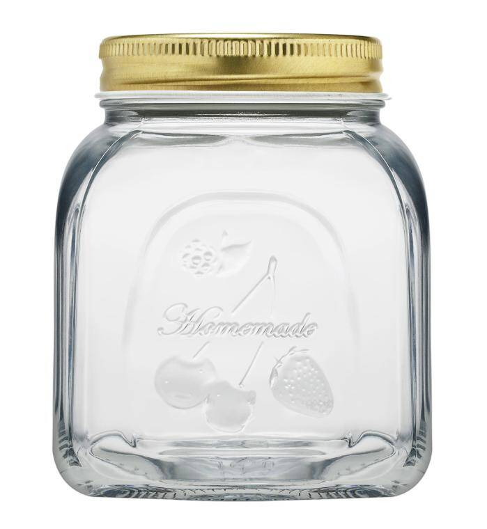 HOMEMADE DECORATIVE JAR cap. 500 ml  CENA DO WYPRZEDANIA STOKU