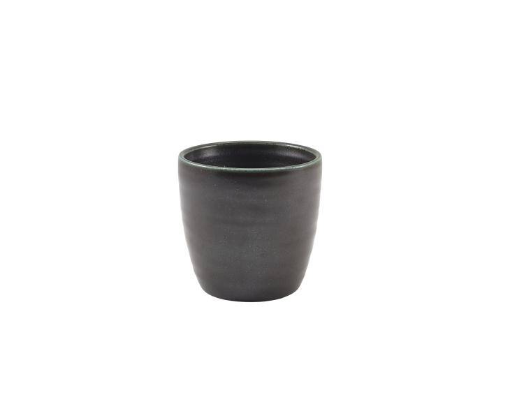 TERRA BLACK TERRA PORCELAIN BLACK CHIP CUP cap. 300 ml