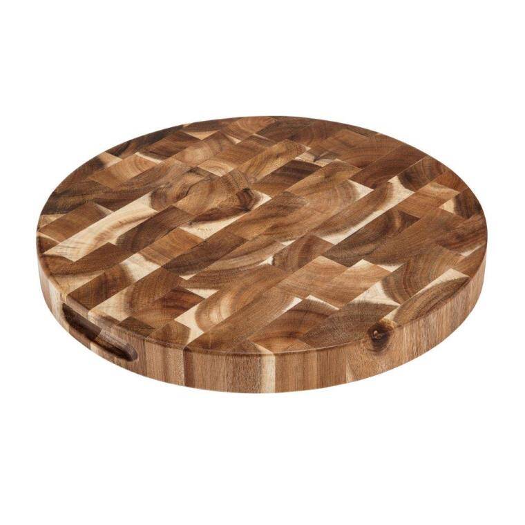 KITCHEN PRO WOODEN BOARD diam. 346 mm  CENA DO WYPRZEDANIA STOKU