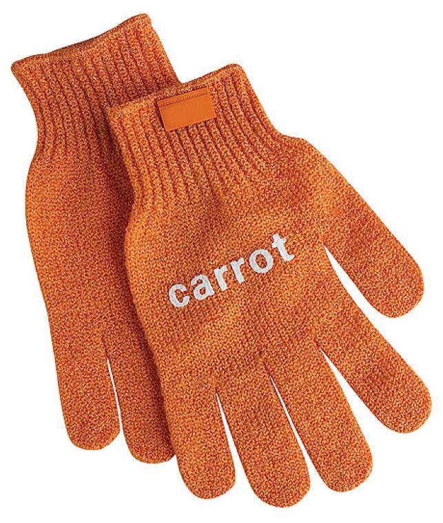 FOOD CLEANING GLOVES ORANGE