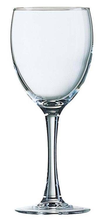 PRINCESA TRANSPARENT WINE GLASS replacement 704110 cap. 420 ml