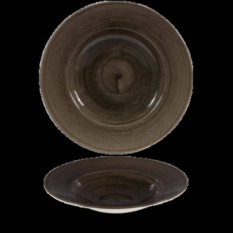 STONECAST PATINA IRON BLACK Wide Rim Bowl cap. 468 ml