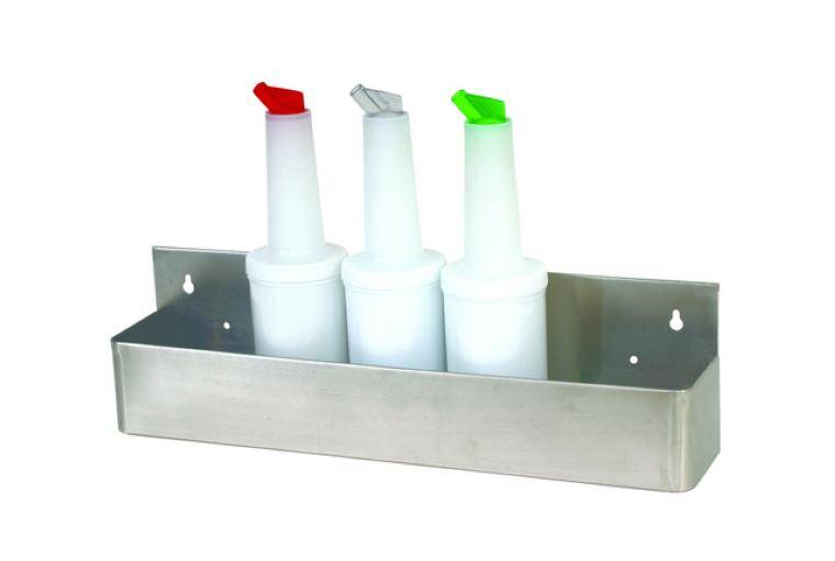 BARWARE SPEED RAIL FOR 8 BOTTLES 813x820 mm