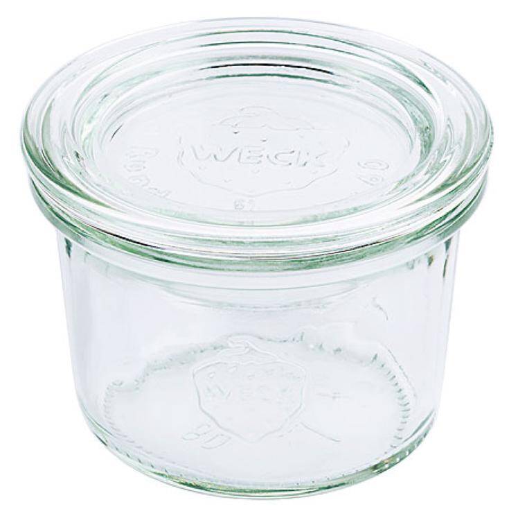 CONICAL WECK® GLASS JAR 80 ML cap. 80 ml