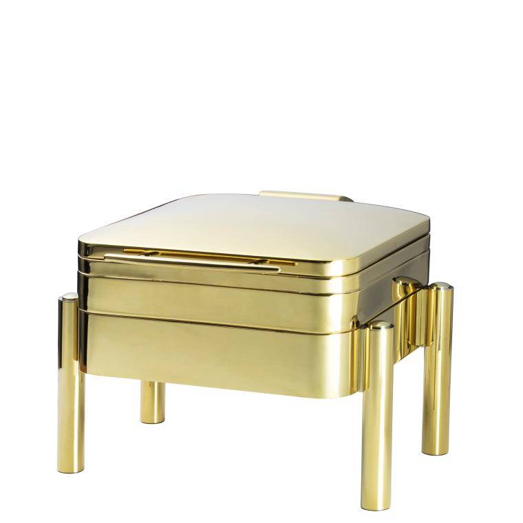 BUFET CHAFING DISH 2/3 GOLD 480x470 mm  CENA DO WYPRZEDANIA STOKU