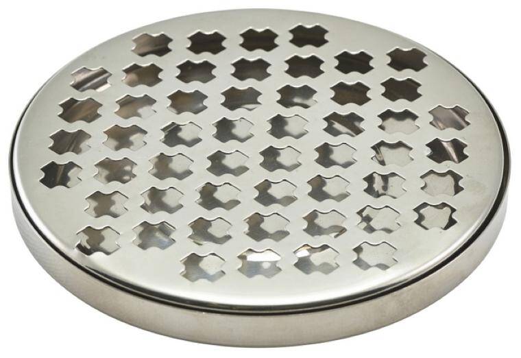 BARWARE STAINLESS STEEL ROUND DRIP TRAY diam. 140 mm  MAGAZYN UK