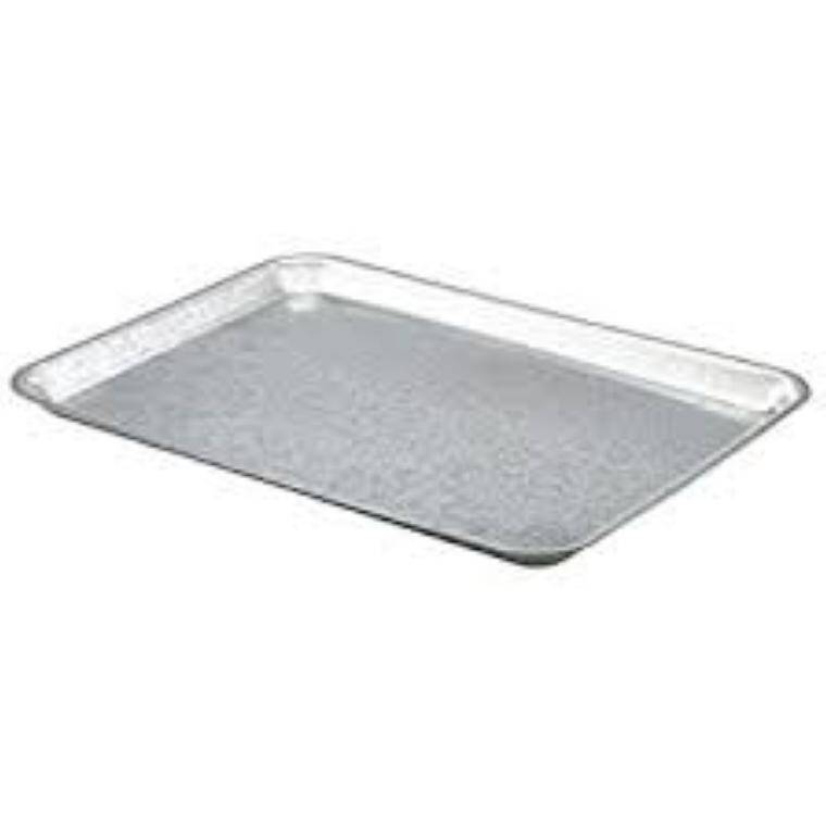 Table Pres Galvanised Steel Tray 20x14x2cm 140x200 mm