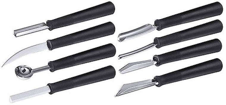 GARNISHING TOOLS SET 8 PIECE