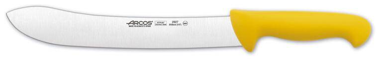 2900 BUTCHER KNIFE YELLOW 250 mm