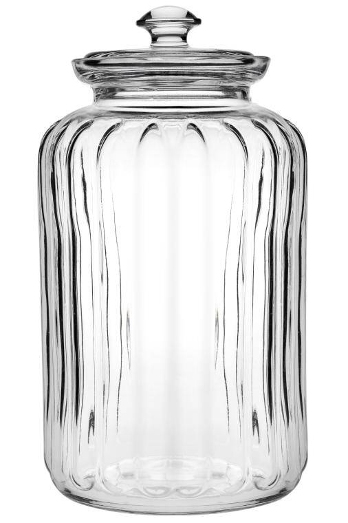 VIVA JAR WITH LID cap. 2,5 l  CENA DO WYPRZEDANIA STOKU