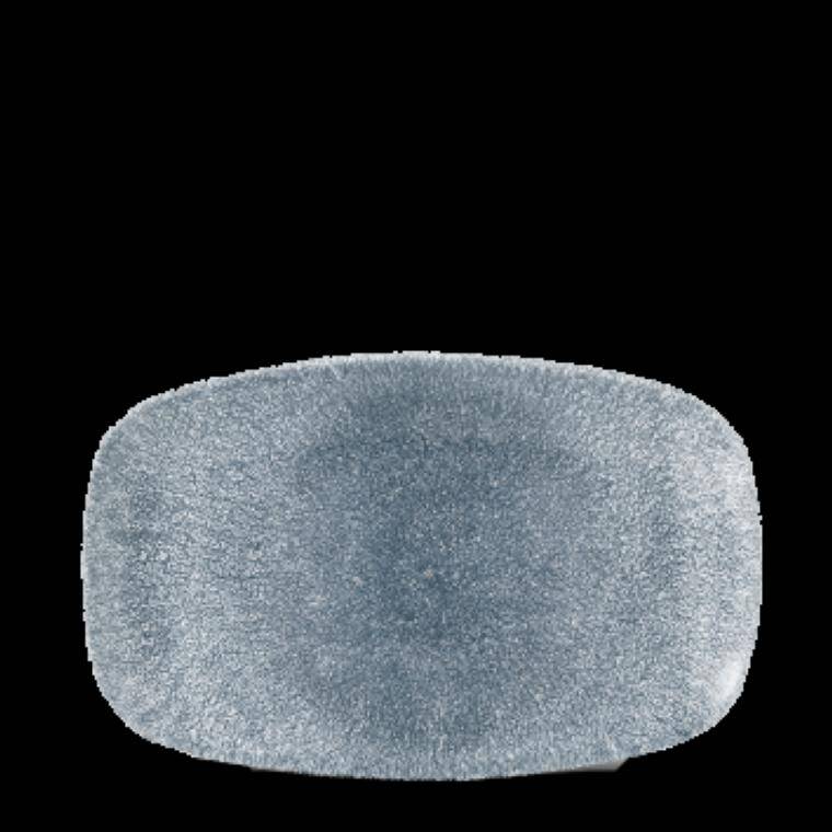 RAKU TOPAZ BLUE CHEF'S OBLONG PLATTER 157x237 mm