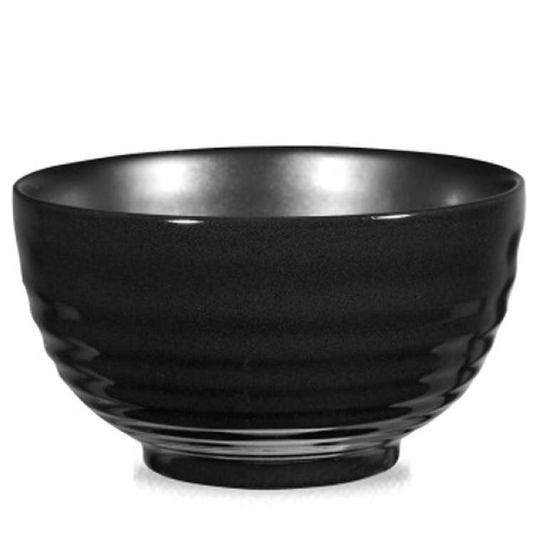 RUSTICS BLACK SPARKLE Ripple Bowl cap. 1,18 l  Discontinued - Endeavour to supply until Dec 2024