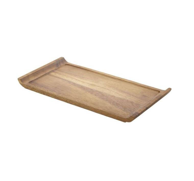 Table Presentation ACACIA WOOD SERVING PLATTER 33 X 17.5 X 2CM 175x330 mm