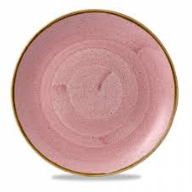 STONECAST PETAL PINK Coupe Plate diam. 260 mm