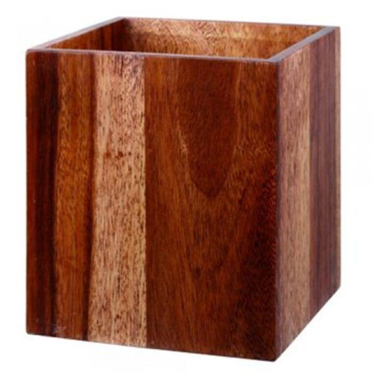 WOOD Large Buffet Cube 180x180 mm