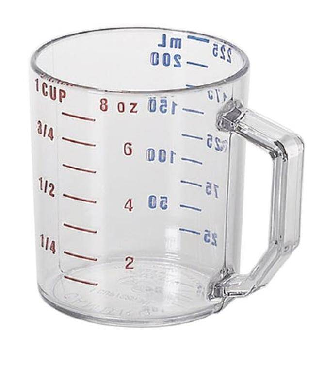 MEASURE CUP 2QT-CLRCW