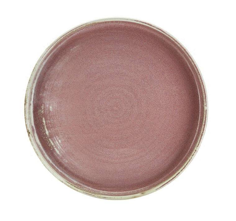 Terra Tableware TERRA PORCELAIN ROSE PRESENTATION PLATE 26CM diam. 260 mm