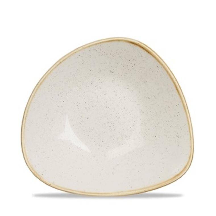 STONECAST BARLEY WHITE Triangle Bowl cap. 600 ml