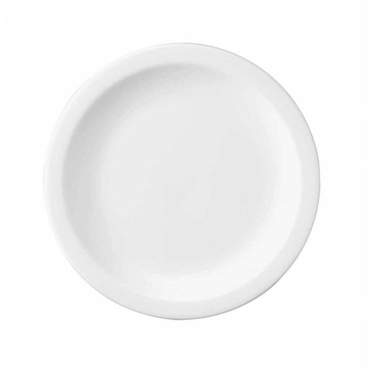 WHITE PLATE diam. 203 mm