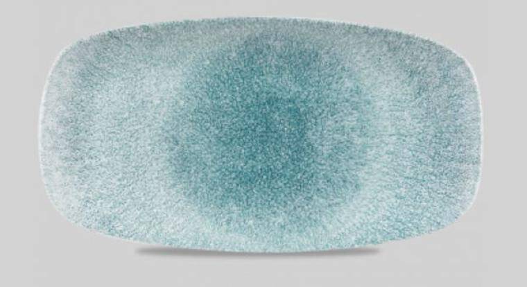 RAKU JADE GREEN CHEF'S OBLONG PLATTER 189x355 mm