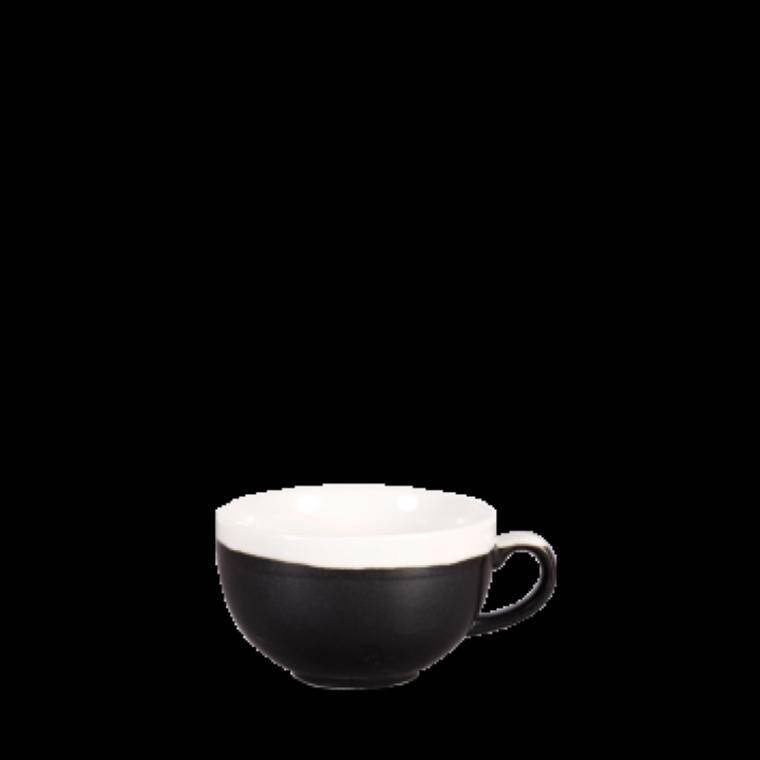 MONOCHROME ONYX BLACK CAPPUCCINO CUP cap. 340 ml