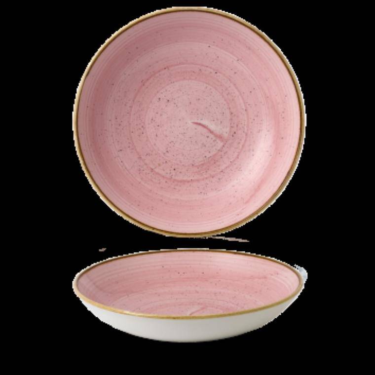 STONECAST PETAL PINK Coupe Bowl cap. 1,136 l