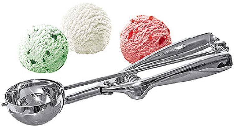 ICE CREAM SCOOP/PORTIONER 1/40 L cap. 25 ml