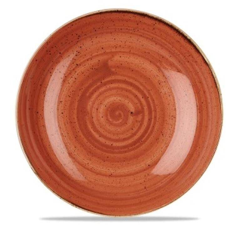 STONECAST SPICED ORANGE MISKA COUPE poj. 240 ml; śr 310 mm; wys. 44 mm; szer. 310 mm; CH-SSOSPLC2