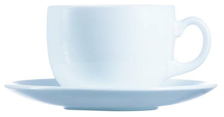 DIWALI blanc SET OF 6 CUPS AND SAUCERS