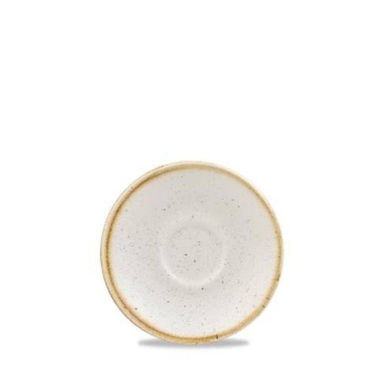 STONECAST BARLEY WHITE Espresso Saucer diam. 118 mm