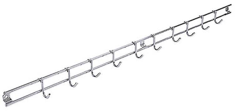 HANGING RACK WITH 10 HOOKS 70 CM 23x mm