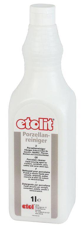 PORCELAIN CLEANER , BOTTLED cap. 1 l